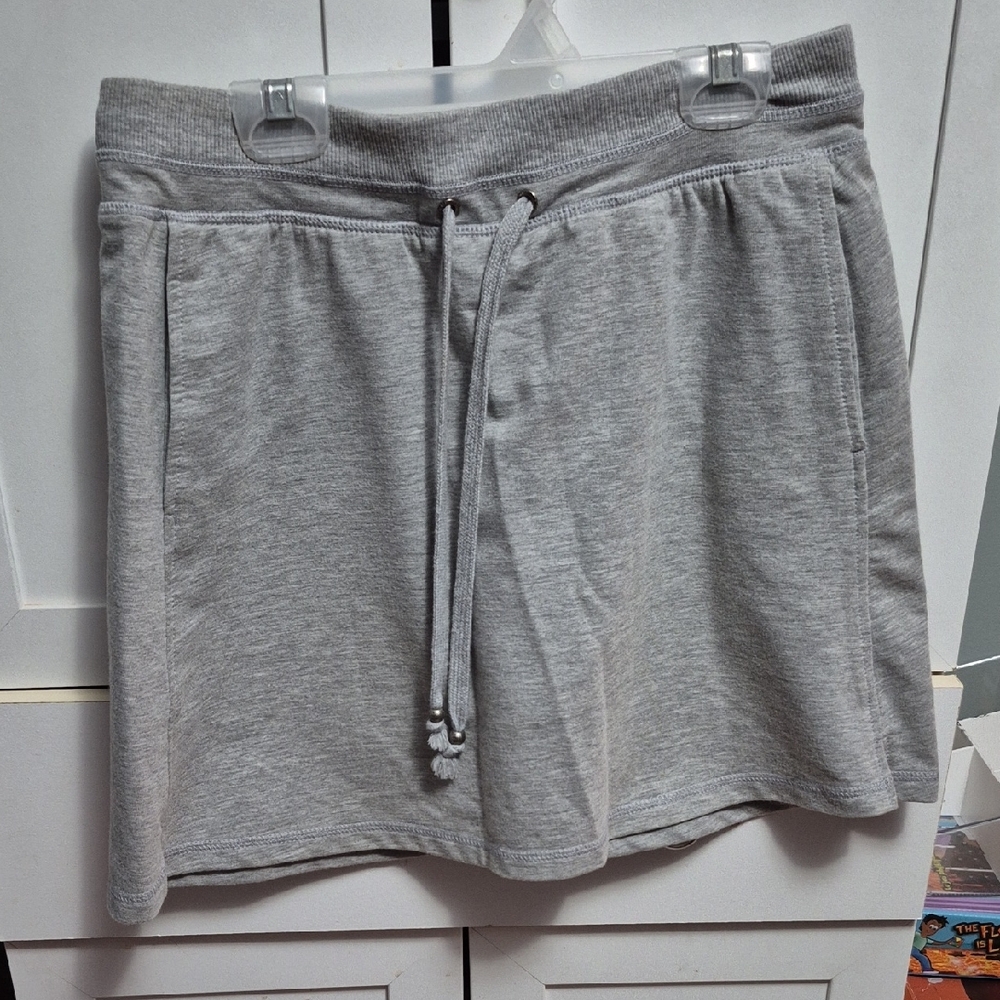 GreenTea Heather Gray Women's Skorts